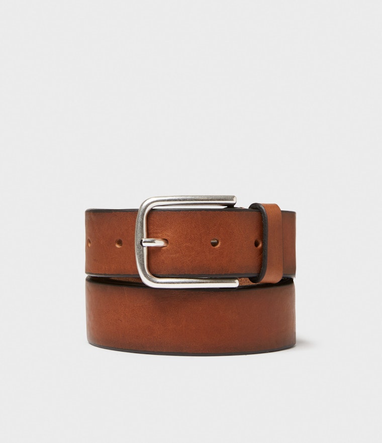 Saddler Bergviken Läderbälte - Brun - Travels And Bags