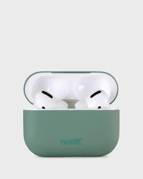 Holdit Airpodsfodral Silicone AirPods Pro - Grön - Travels And Bags