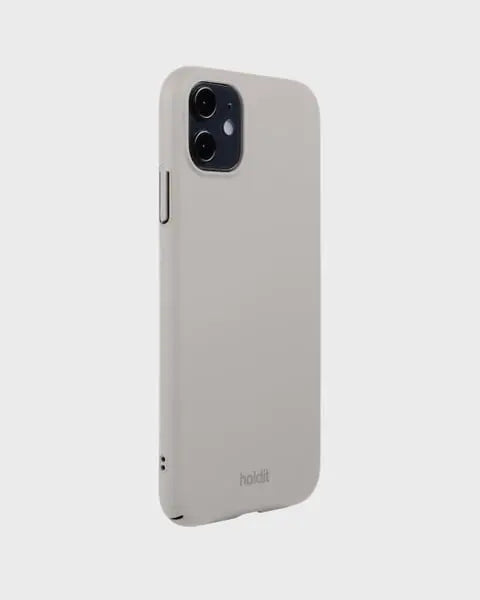 Holdit Telefonskal Slim iPhone 11/XR - Taupe - Travels And Bags
