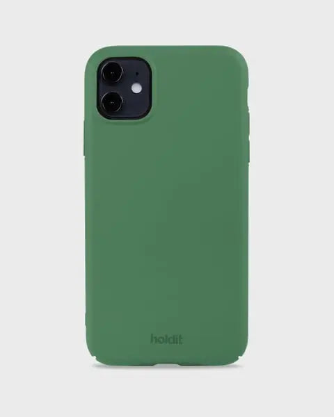Holdit Telefonskal Slim iPhone 11/XR - Grön - Travels And Bags