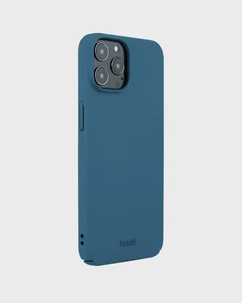 Holdit Slim Telefonskal iPhone 12/12 Pro - Blå - Travels And Bags