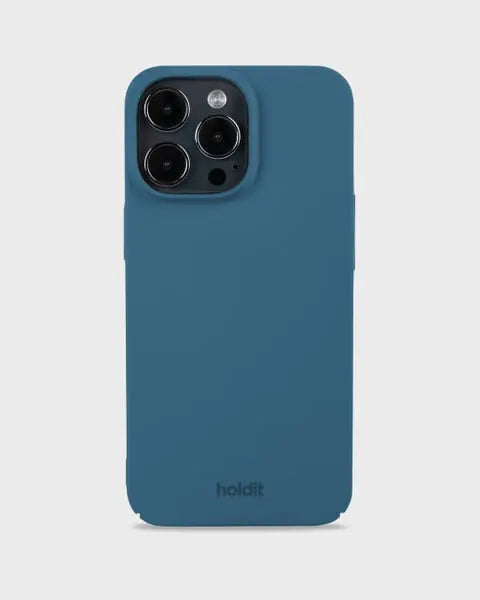 Holdit Telefonskal Slim iPhone 13 Pro - Blå - Travels And Bags
