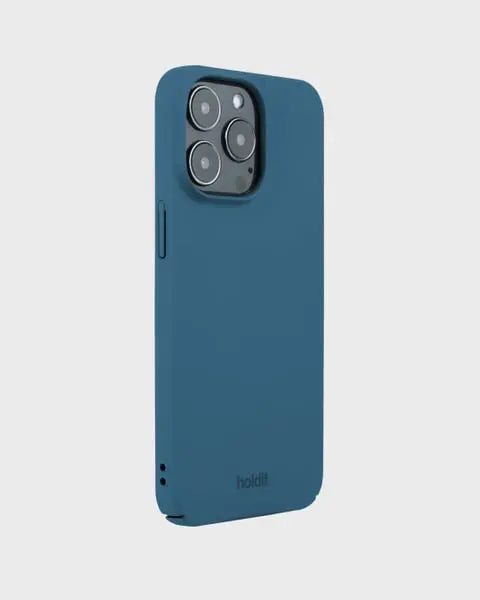 Holdit Telefonskal Slim iPhone 13 Pro - Blå - Travels And Bags