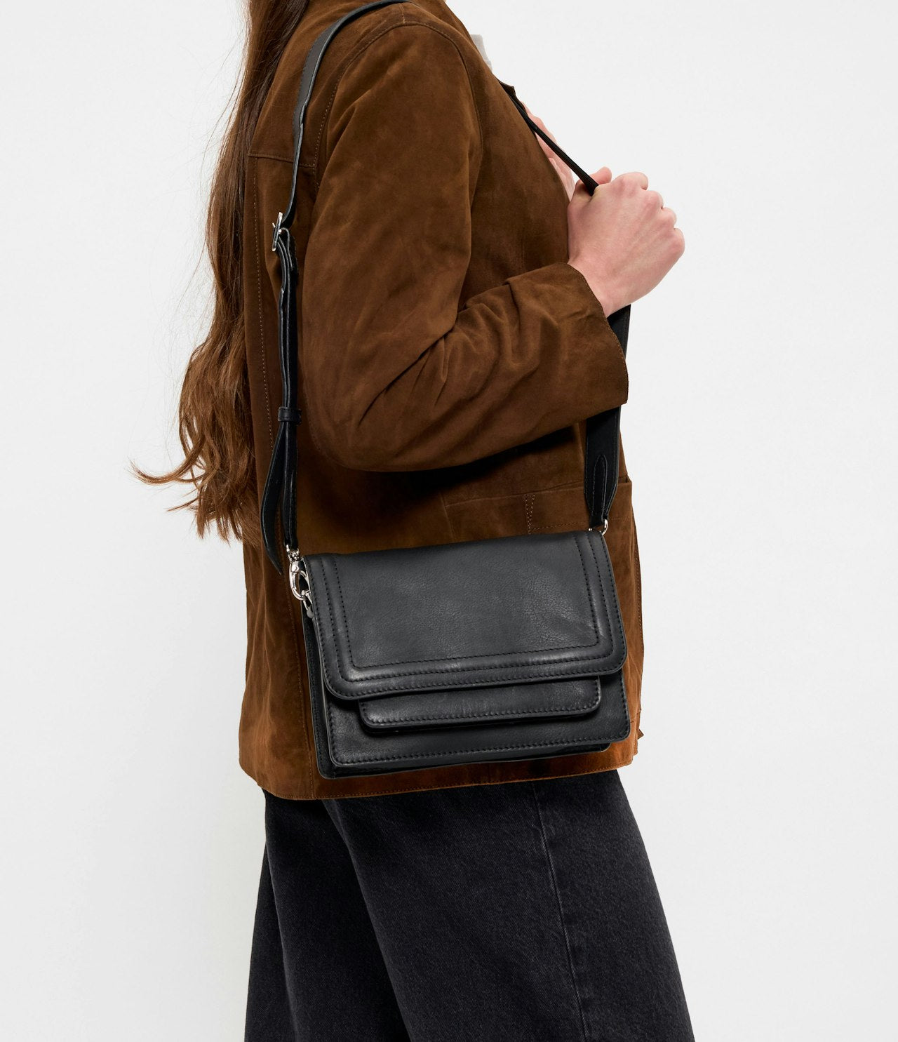 Saddler Stella Axelremsväska - Svart - Travels And Bags