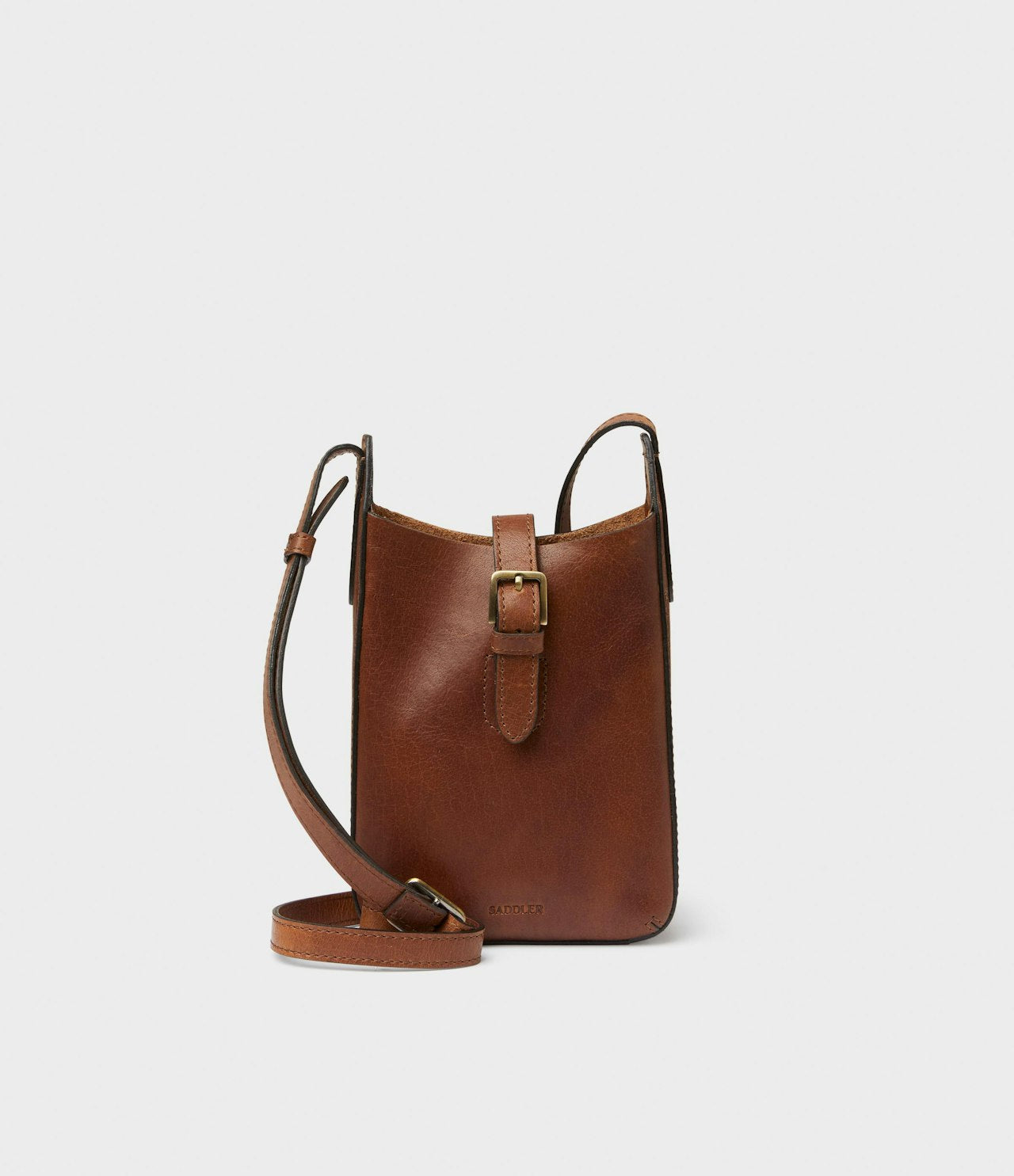 Saddler Sally Axelremsväska - Brun - Travels And Bags