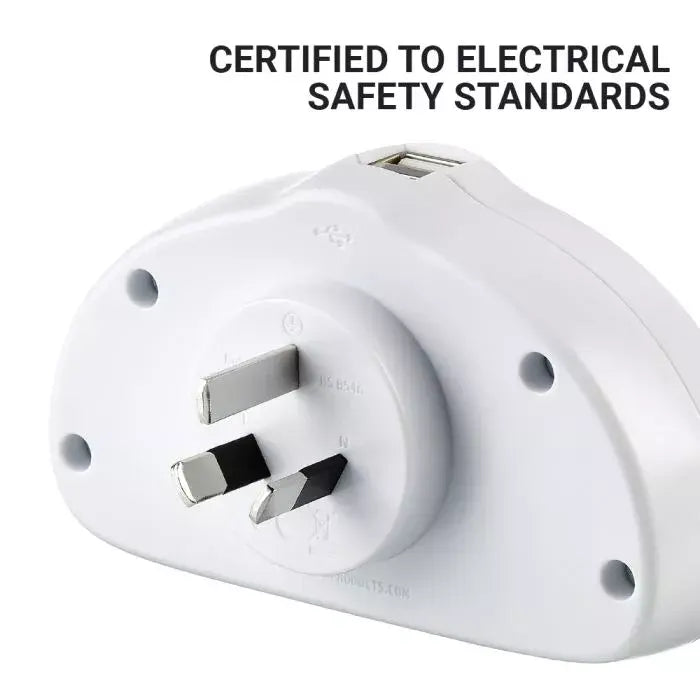 Go Travel Världsadapter till Australien/Kina Duo + USB - Travels And Bags