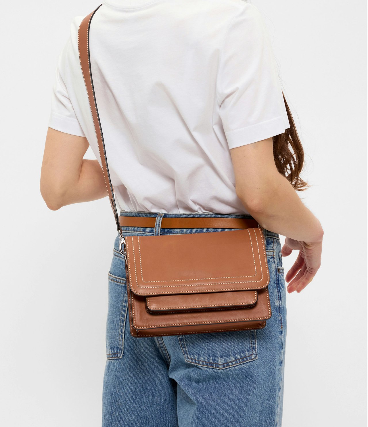 Saddler Stella Axelremsväska - Brun - Travels And Bags