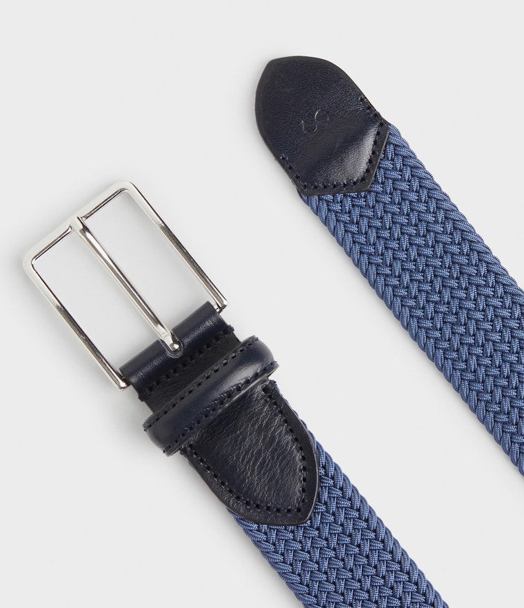 Saddler Marstrand textilbälte - Blå - Travels And Bags