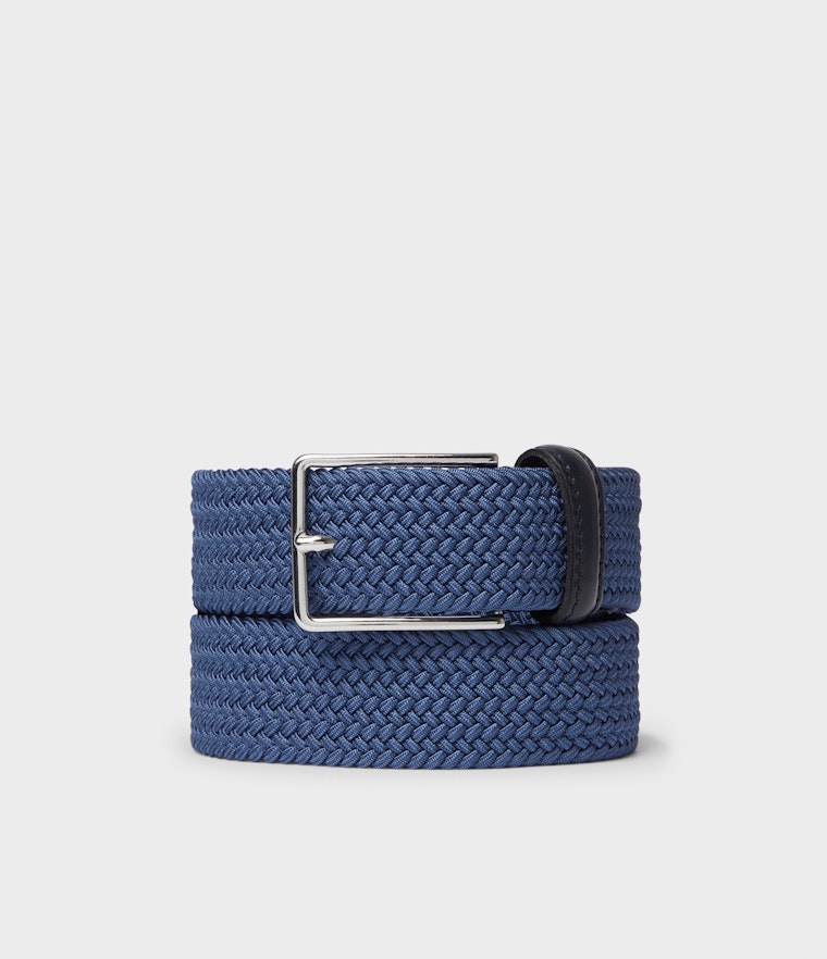 Saddler Marstrand textilbälte - Blå - Travels And Bags