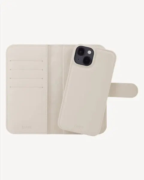 Holdit Wallet Magnet Case iPhone 14/13 - Beige - Travels And Bags