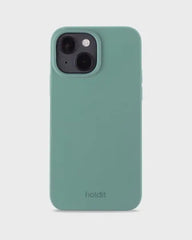 Holdit Telefonskal Silicone iPhone 15 - Grön