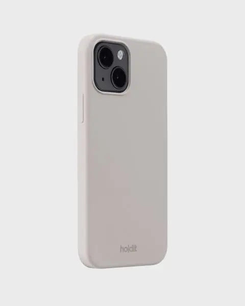 Holdit Telefonskal Silicone iPhone 15 - Taupe - Travels And Bags