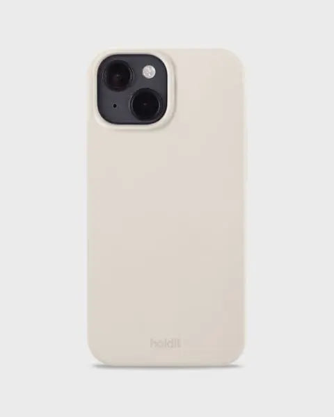 Holdit Telefonskal Silicone iPhone 15 - Beige - Travels And Bags