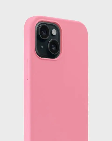 Holdit Telefonskal Silicone iPhone 15 - Rosa - Travels And Bags