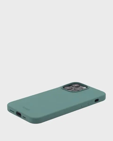 Holdit Telefonskal Silicone iPhone 15 Pro - Grön - Travels And Bags