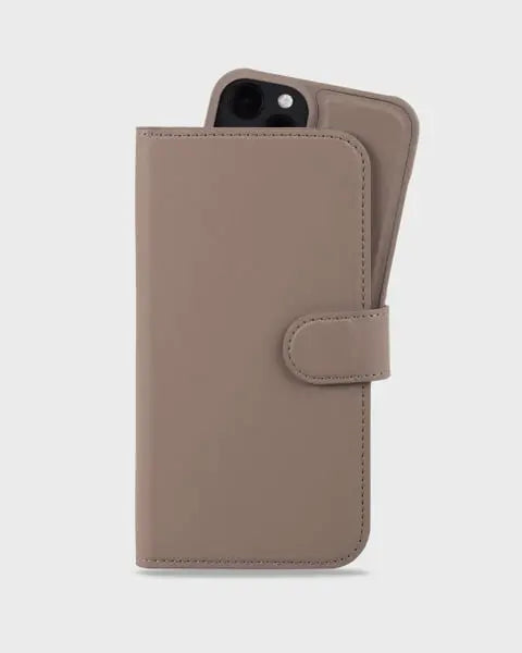 Holdit Wallet Case Magnet iPhone 12/12 Pro - Ljusbrun - Travels And Bags