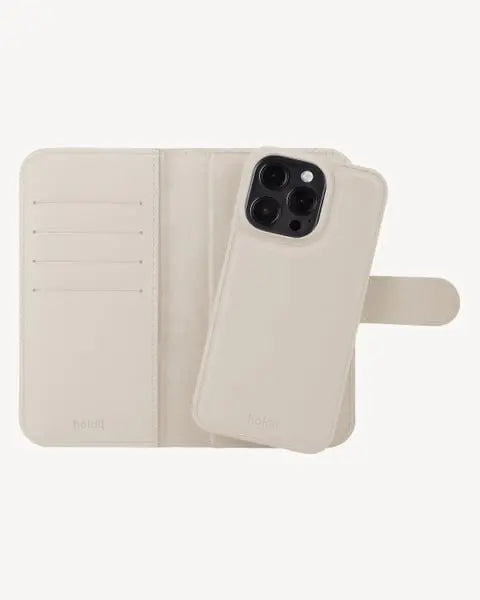 Holdit Wallet Case Magnet iPhone 12/12 Pro - Beige - Travels And Bags