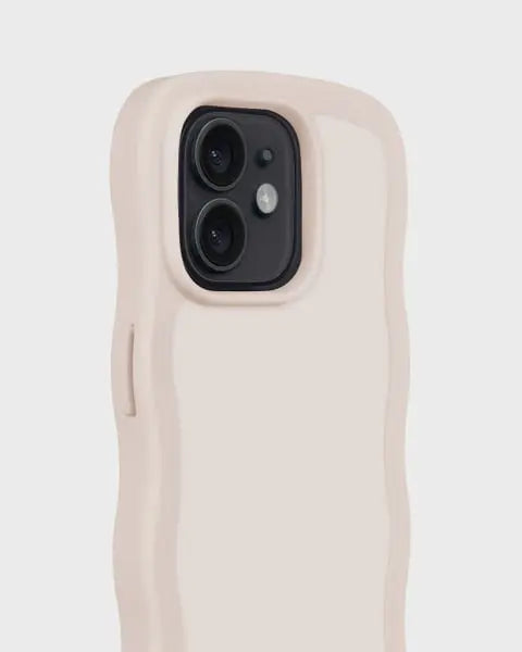 Holdit Telefonskal Wavy iPhone 12/12 Pro - Beige - Travels And Bags