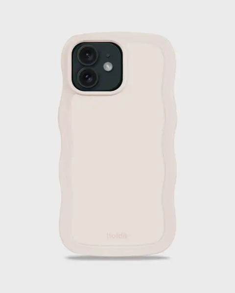 Holdit Telefonskal Wavy iPhone 12/12 Pro - Beige - Travels And Bags