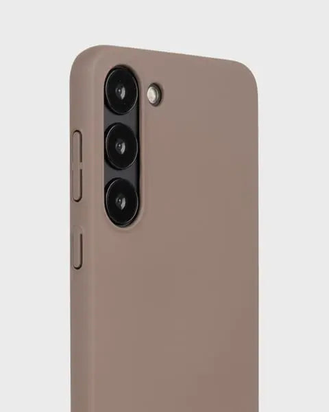 Holdit Telefonskal Slim Galaxy S24 - Ljusbrun - Travels And Bags