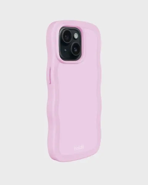 Holdit Telefonskal Wavy iPhone 15/14/13 - Lila - Travels And Bags