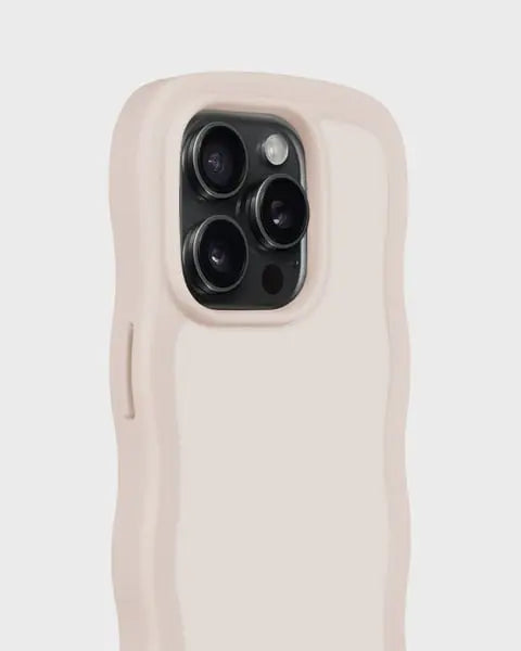 Holdit Telefonskal Wavy iPhone 14 Pro - Beige - Travels And Bags