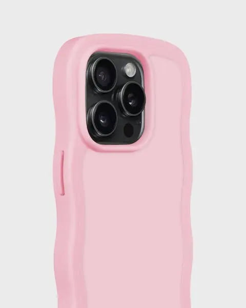Holdit Telefonskal Wavy iPhone 14 Pro Max - Rosa - Travels And Bags