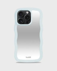 Holdit Telefonskal Wavy iPhone 15 Pro Max - Turkos/Spegel