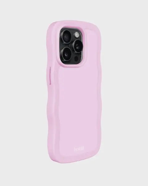 Holdit Telefonskal Wavy iPhone 15 Pro Max - Lila - Travels And Bags