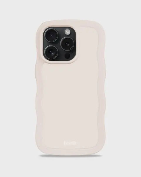 Holdit Telefonskal Wavy iPhone 15 Pro Max - Beige - Travels And Bags