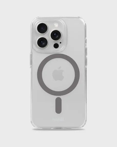 Holdit Telefonskal MagSafe iPhone 15 Pro - Transparent/Grå - Travels And Bags