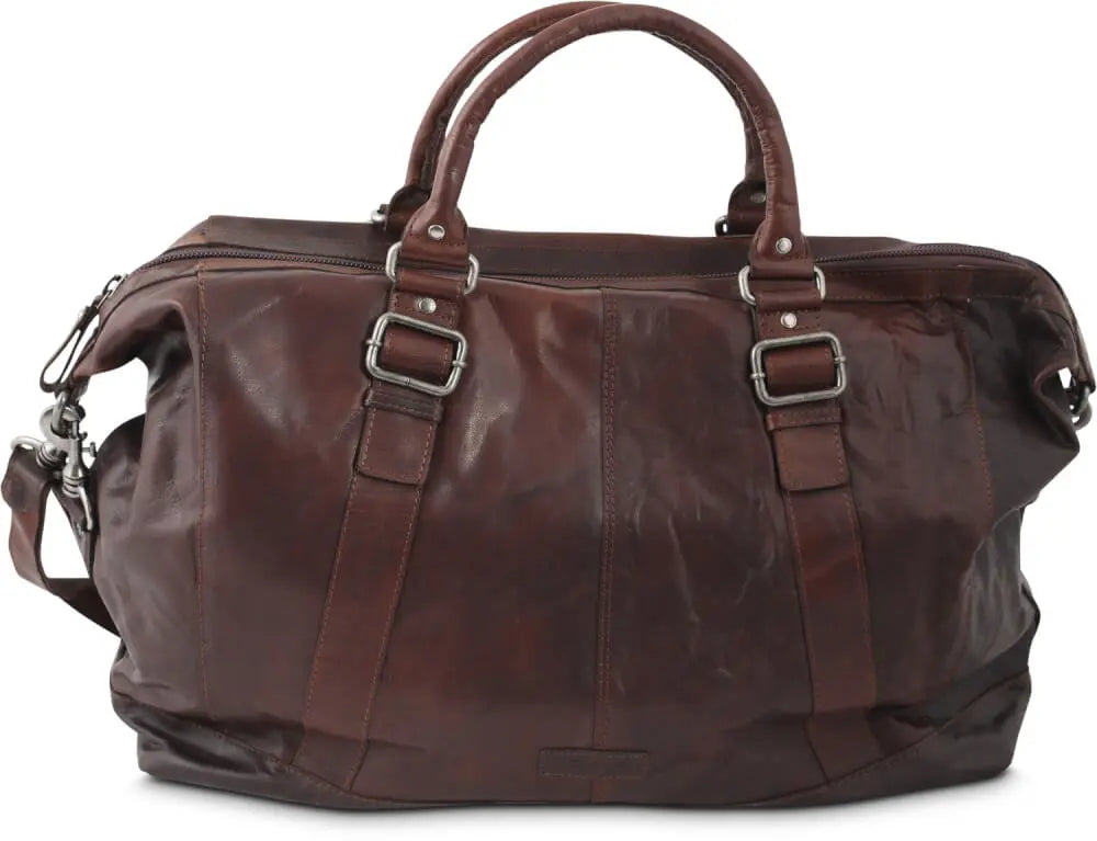 Spikes & Sparrow Weekendbag - Mörkbrun - Travels And Bags