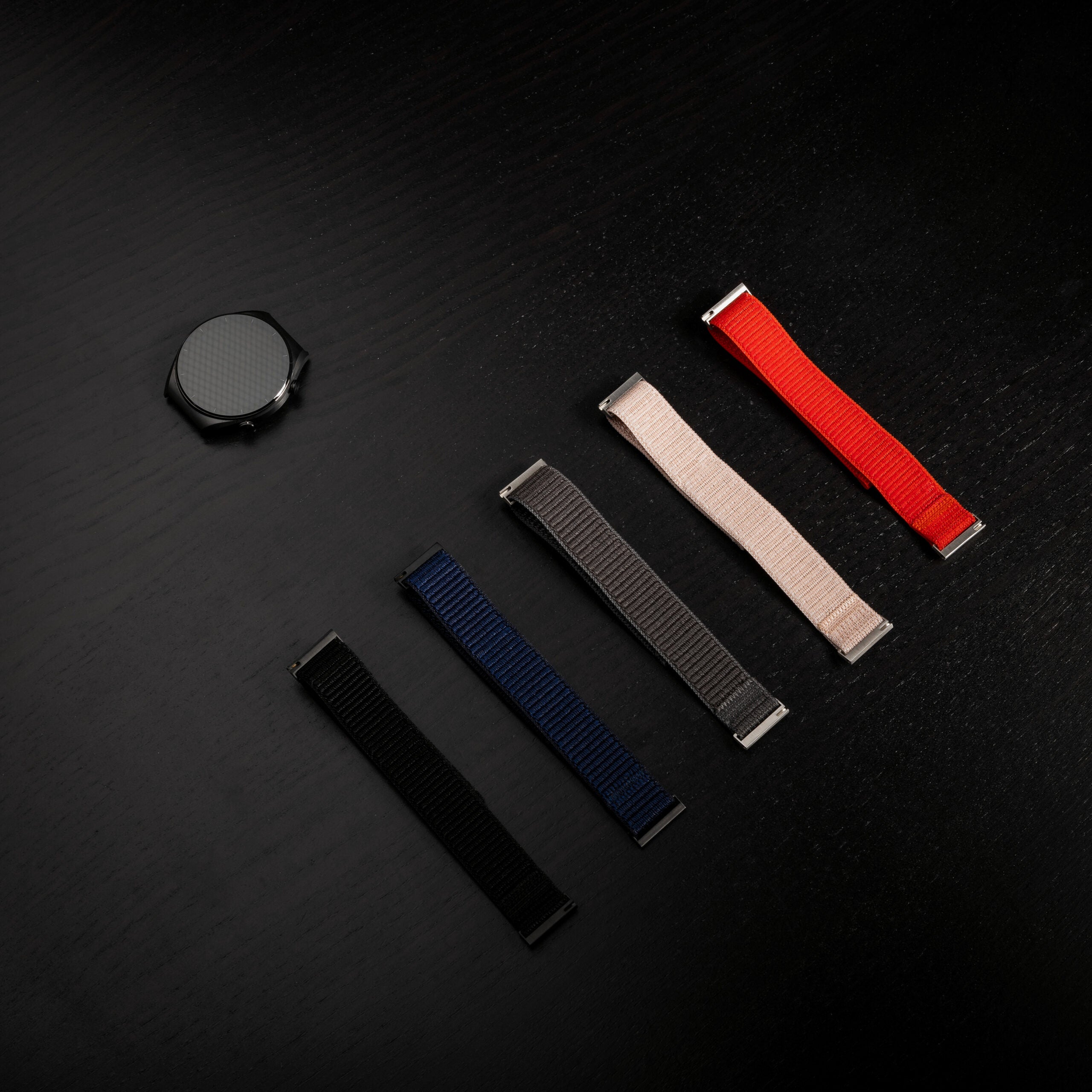 FIXED Nylonrem för Smartwatch Universal 20 mm Röd