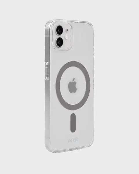 Holdit Telefonskal MagSafe iPhone 12/12 Pro - Transparent/Grå - Travels And Bags