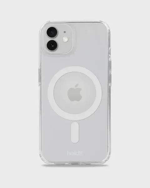 Holdit Telefonskal MagSafe iPhone 12/12 Pro - Transparent/Vit - Travels And Bags