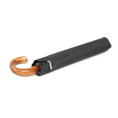 Knrips Topmatic SL Wooden crook Paraply - Travels And Bags