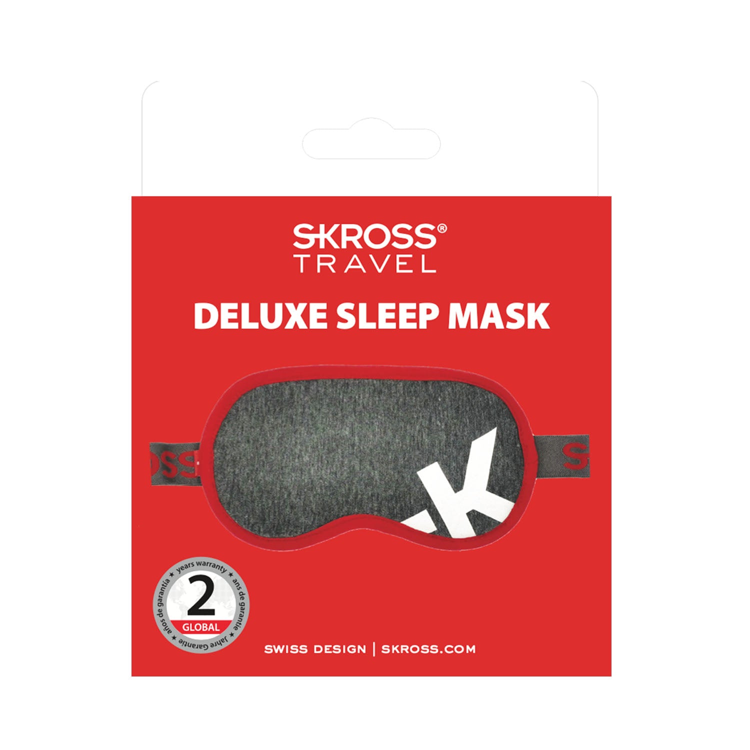 SKROSS - Sovmask Delux - Mörkgrå - Travels And Bags