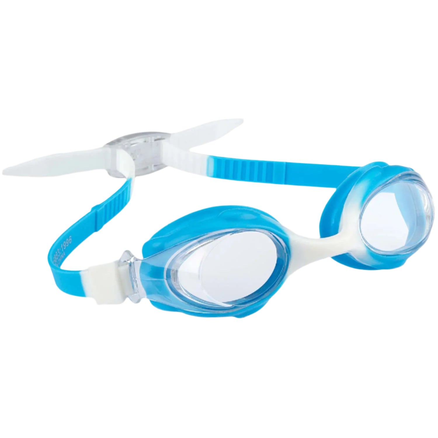 SportMe - Simglasögon Easy strap Junior - Blå/vit - Travels And Bags