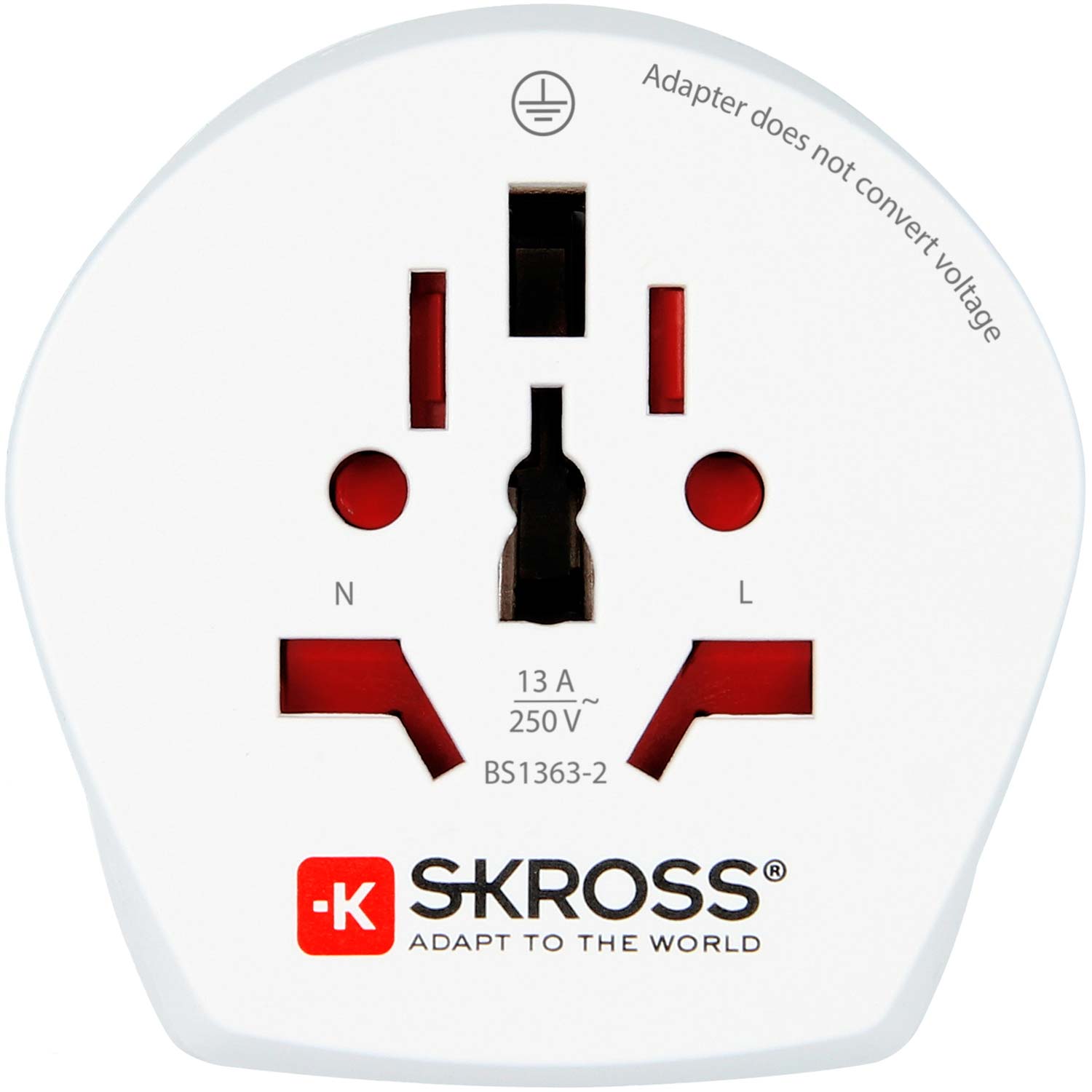 SKROSS - Reseadapter Combo Världen till Australien/Kina + Europa Jordad - Travels And Bags