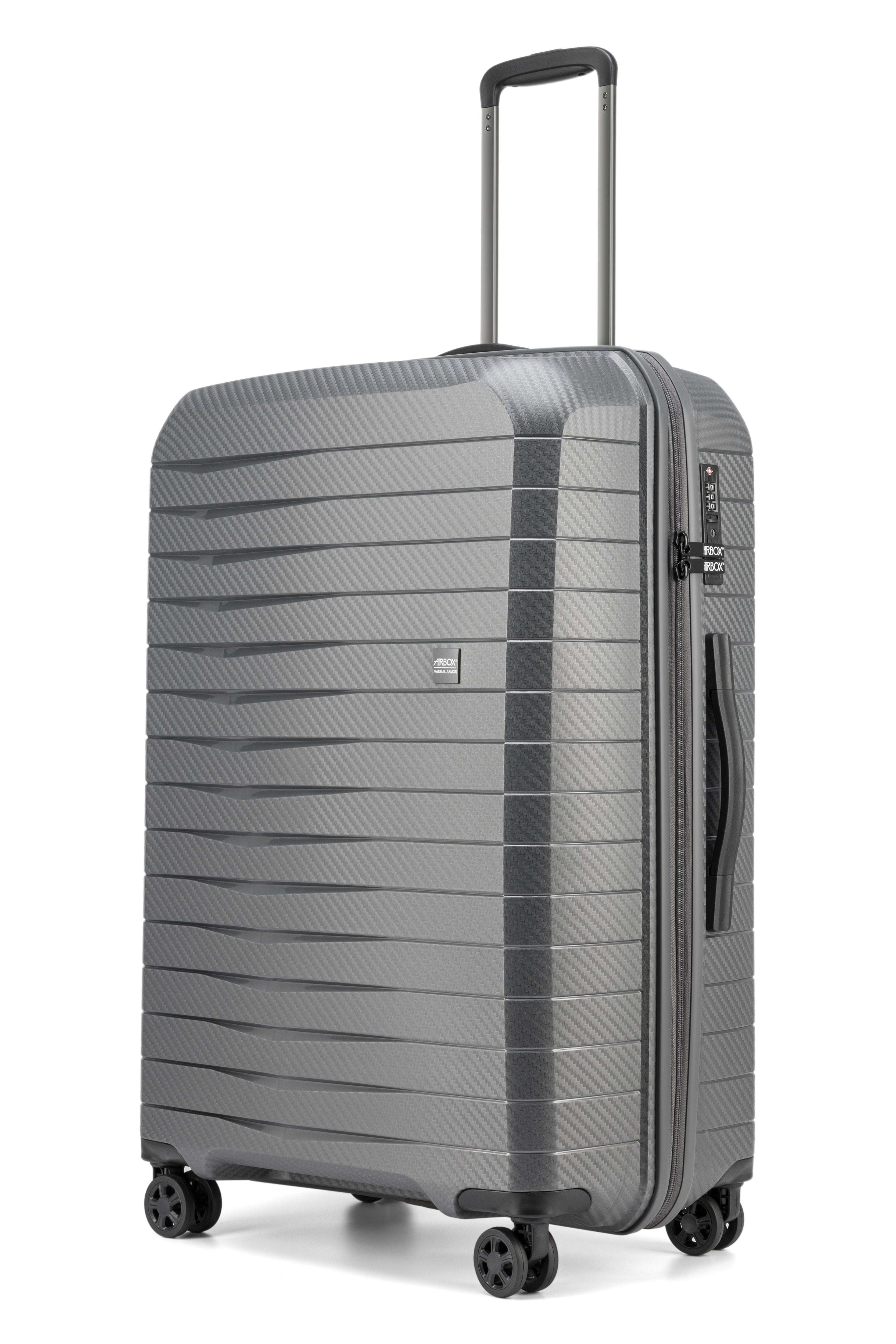 Airbox AZ18 Stor Resväska 75 cm - Grå - Travels And Bags