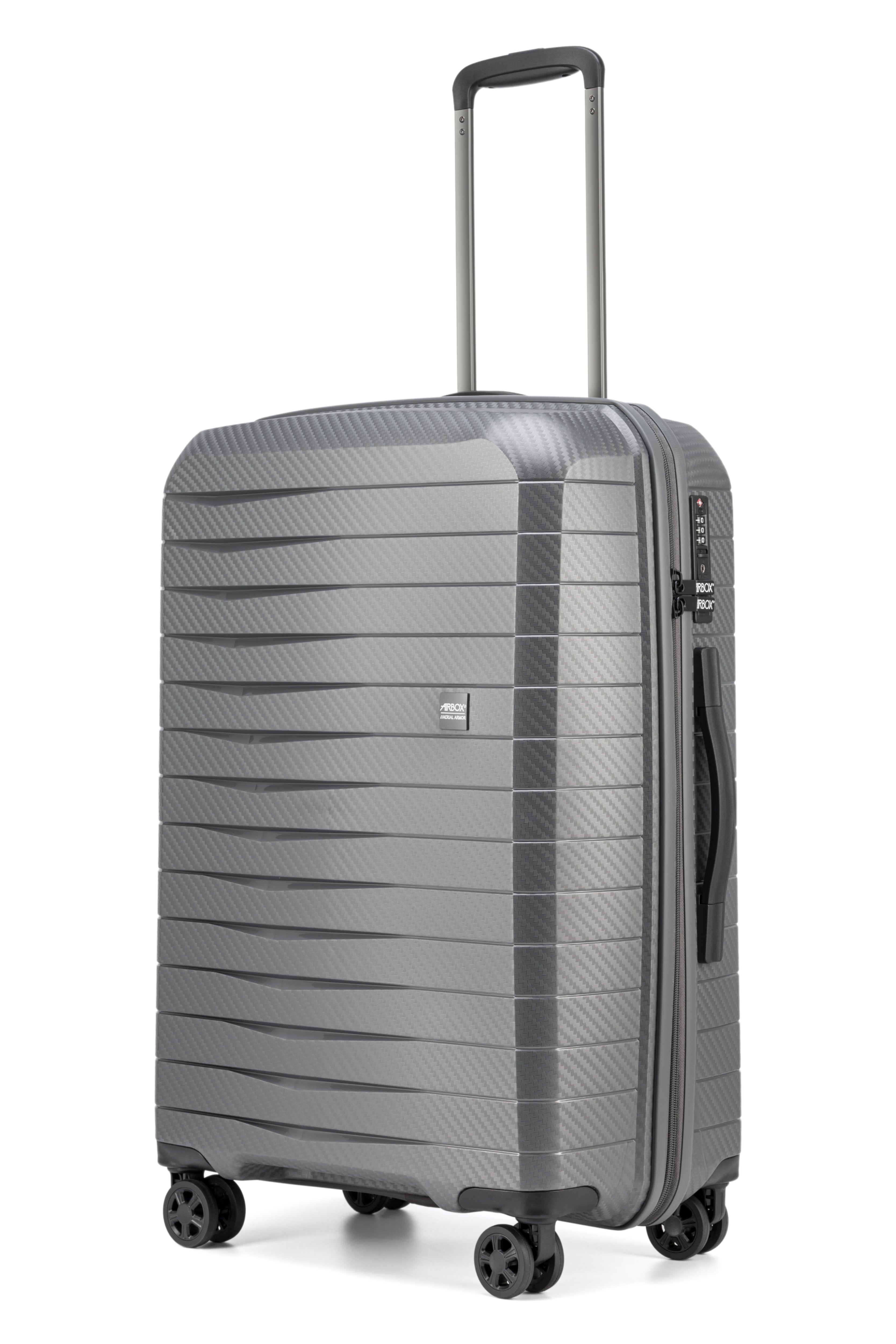 Airbox AZ18 Mellanstor Resväska 66 cm - Grå - Travels And Bags