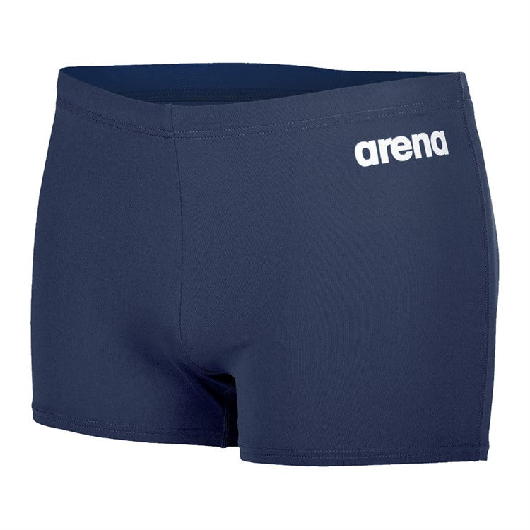 Arena Herrlag Badbyxor Kort Solid, Mörkblå