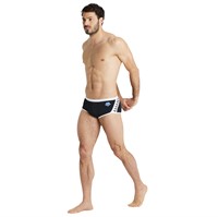Arena Mens Icons Badbyxor låg midja 501 svart-vit