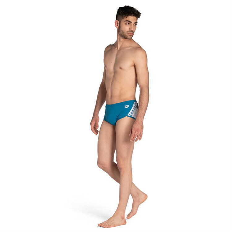 Arena Men's Planet Swim Badbyxor Låg midja Short