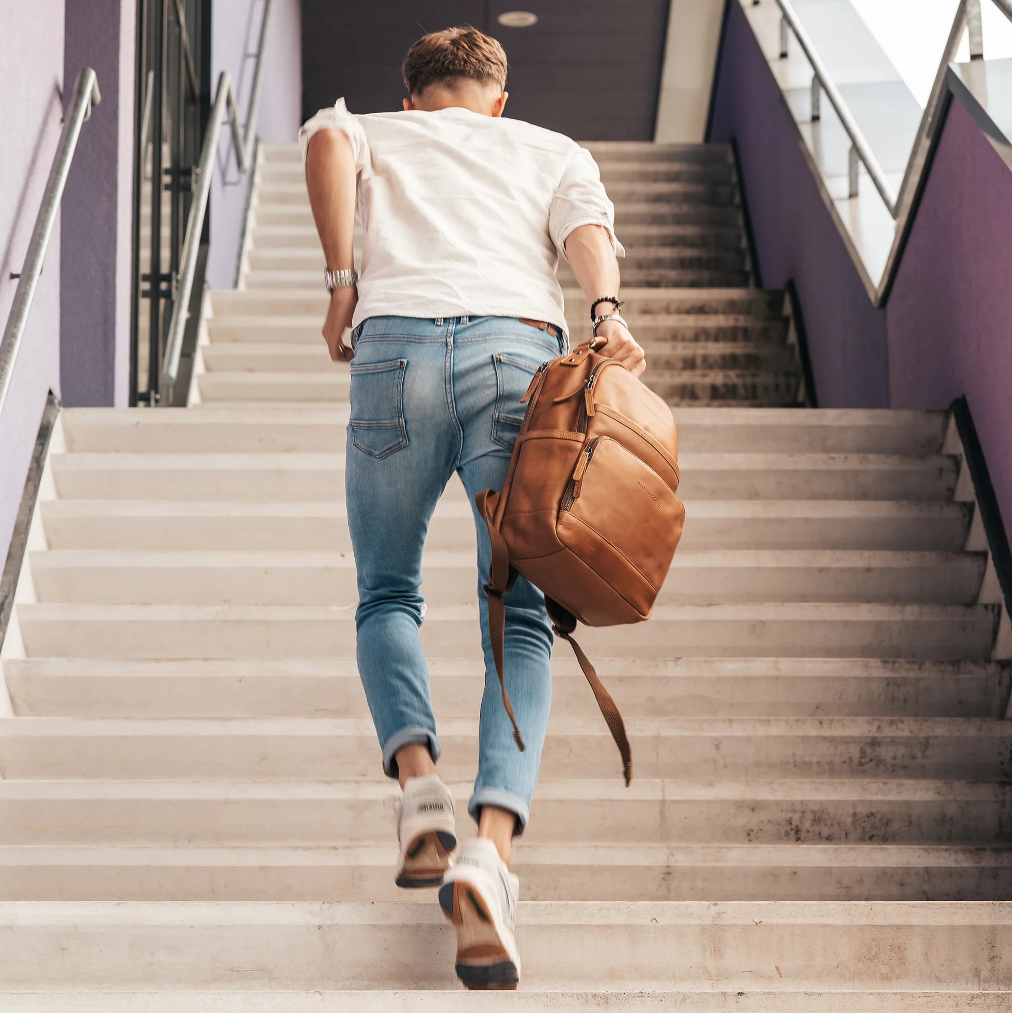 The Chesterfield Brand Austin Ryggsäck - Cognac - Travels And Bags
