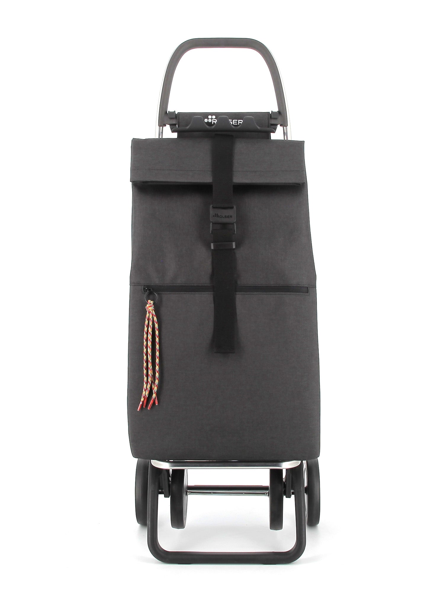 Rolser 4L Big Tweed Shoppingvagn/dramaten 47L - Svart Rolser