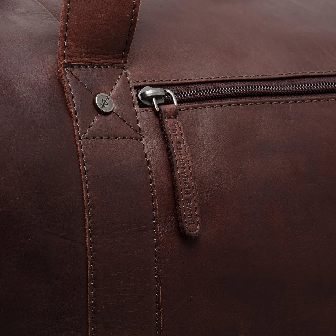 The Chesterfield Brand Conor Weekendbag - Mörkbrun - Travels And Bags