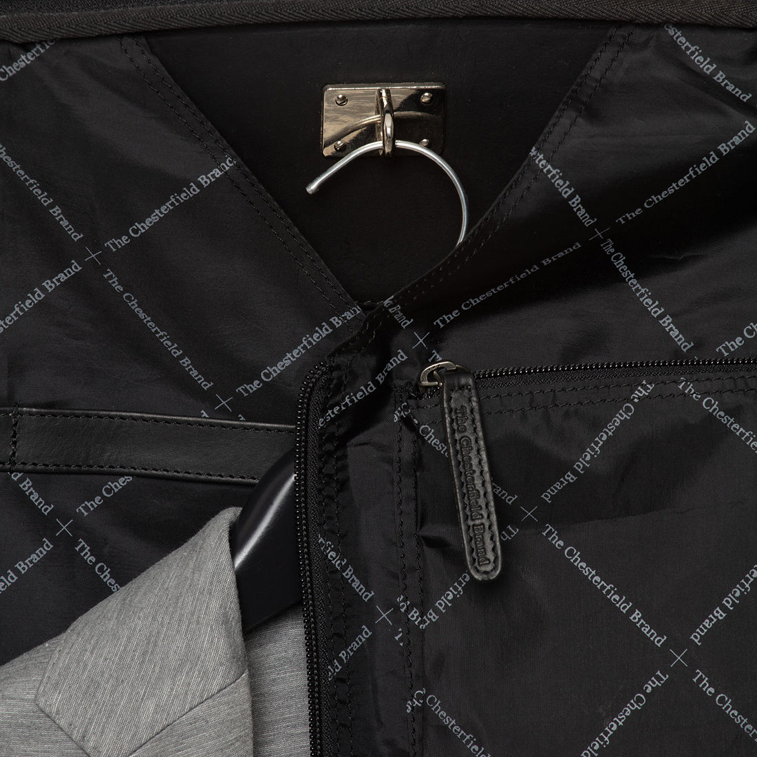 The Chesterfield Brand Josh Kostymväska - Svart - Travels And Bags