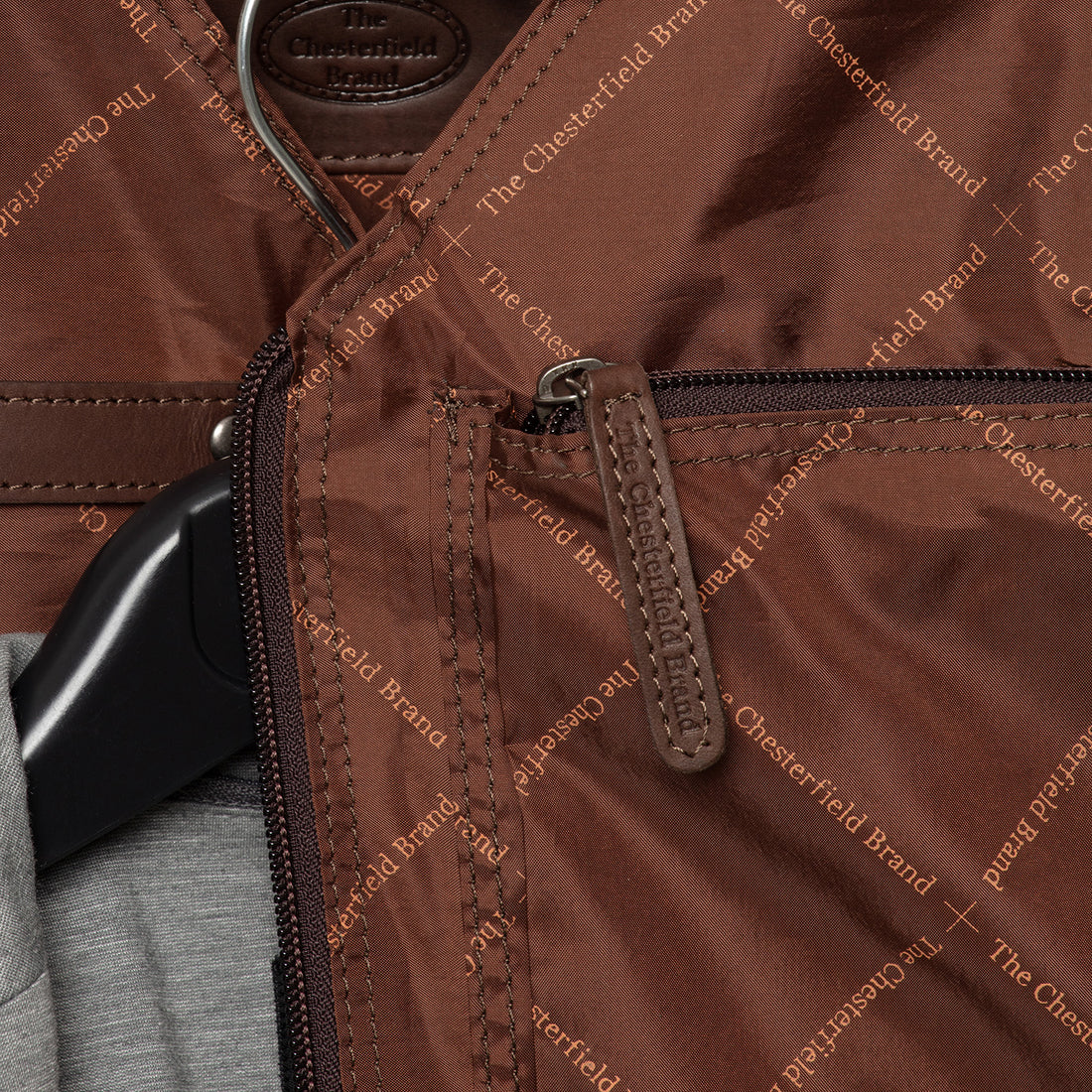 The Chesterfield Brand Josh Kostymväska - Mörkbrun - Travels And Bags