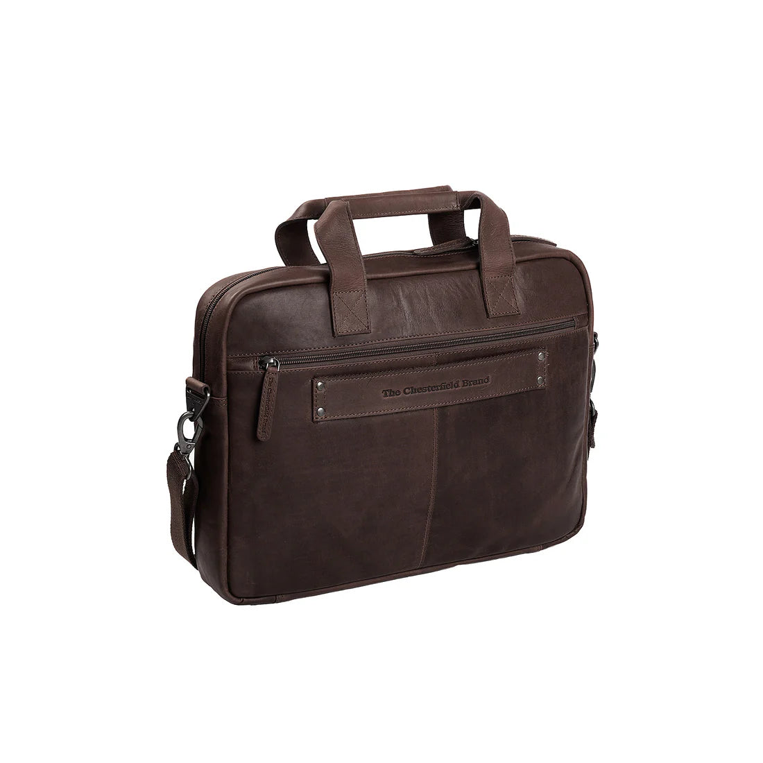 The Chesterfield Brand Calvi 15,6" Datorväska - Mörkbrun - Travels And Bags